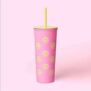 Smiley face tumbler Stoney clover lane